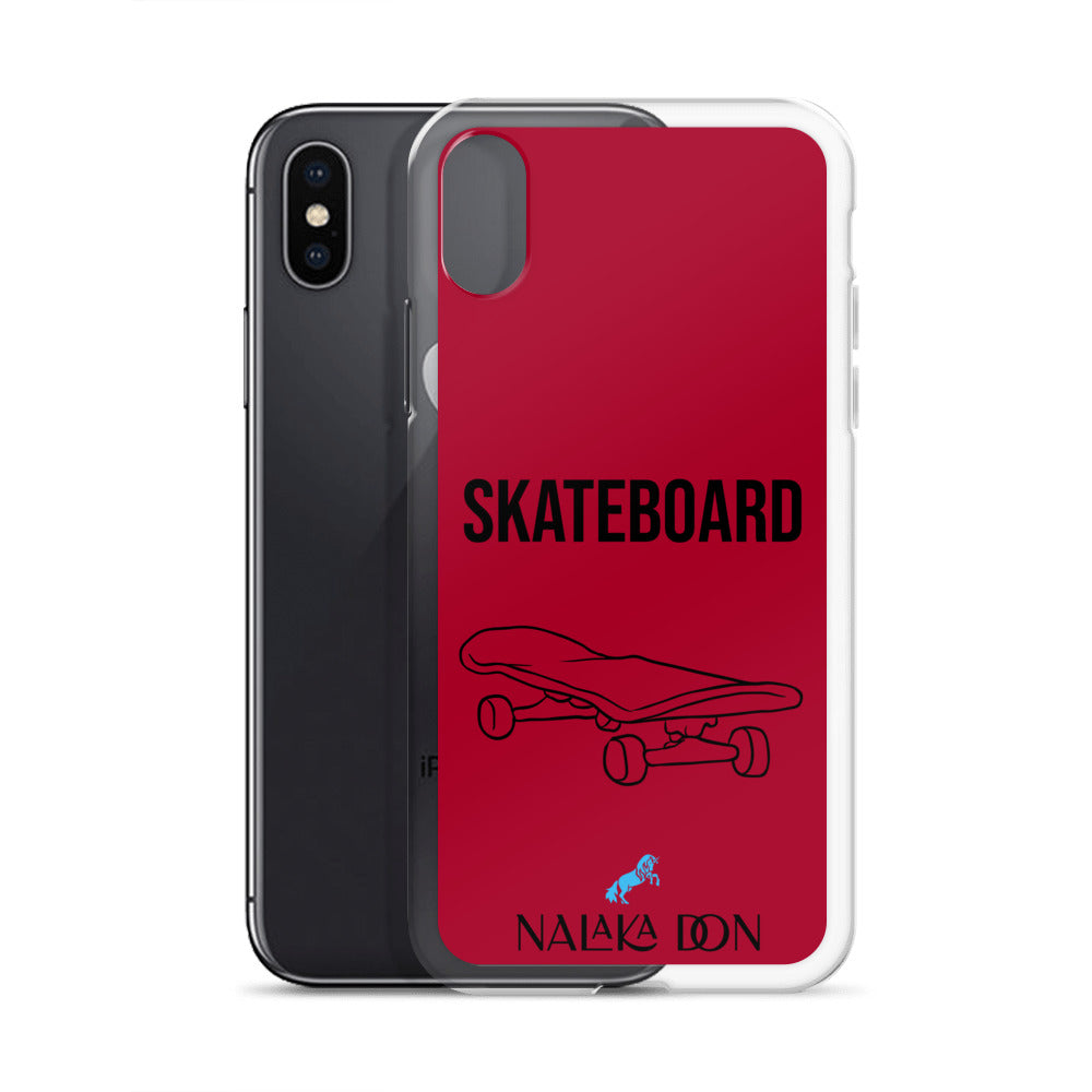 Skateboard - Clear Case for iPhone®
