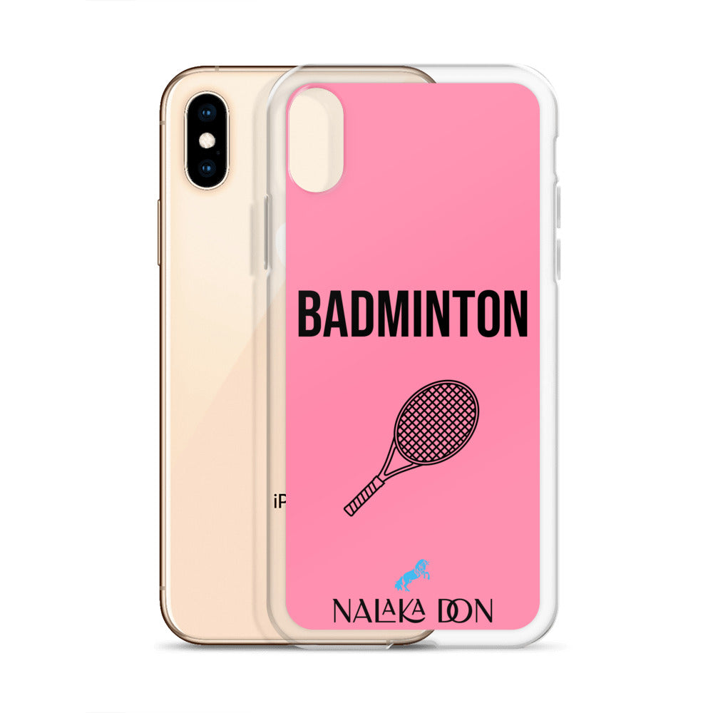 Badminton - Clear Case for iPhone®