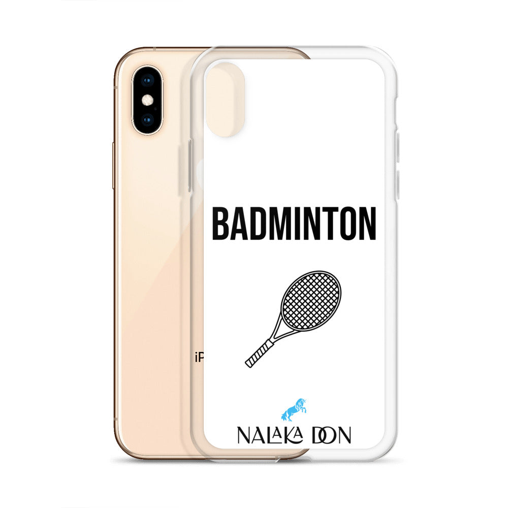 Badminton - Clear Case for iPhone®