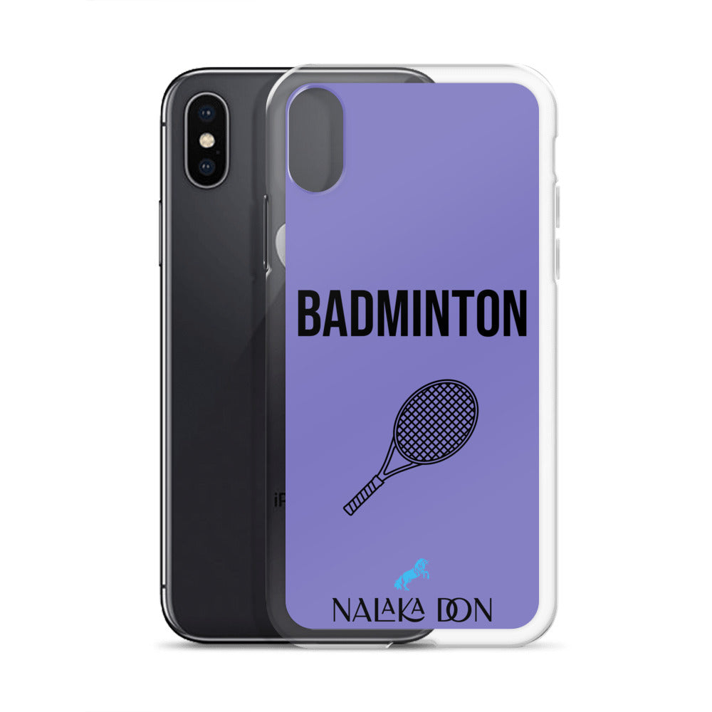Badminton - Clear Case for iPhone®