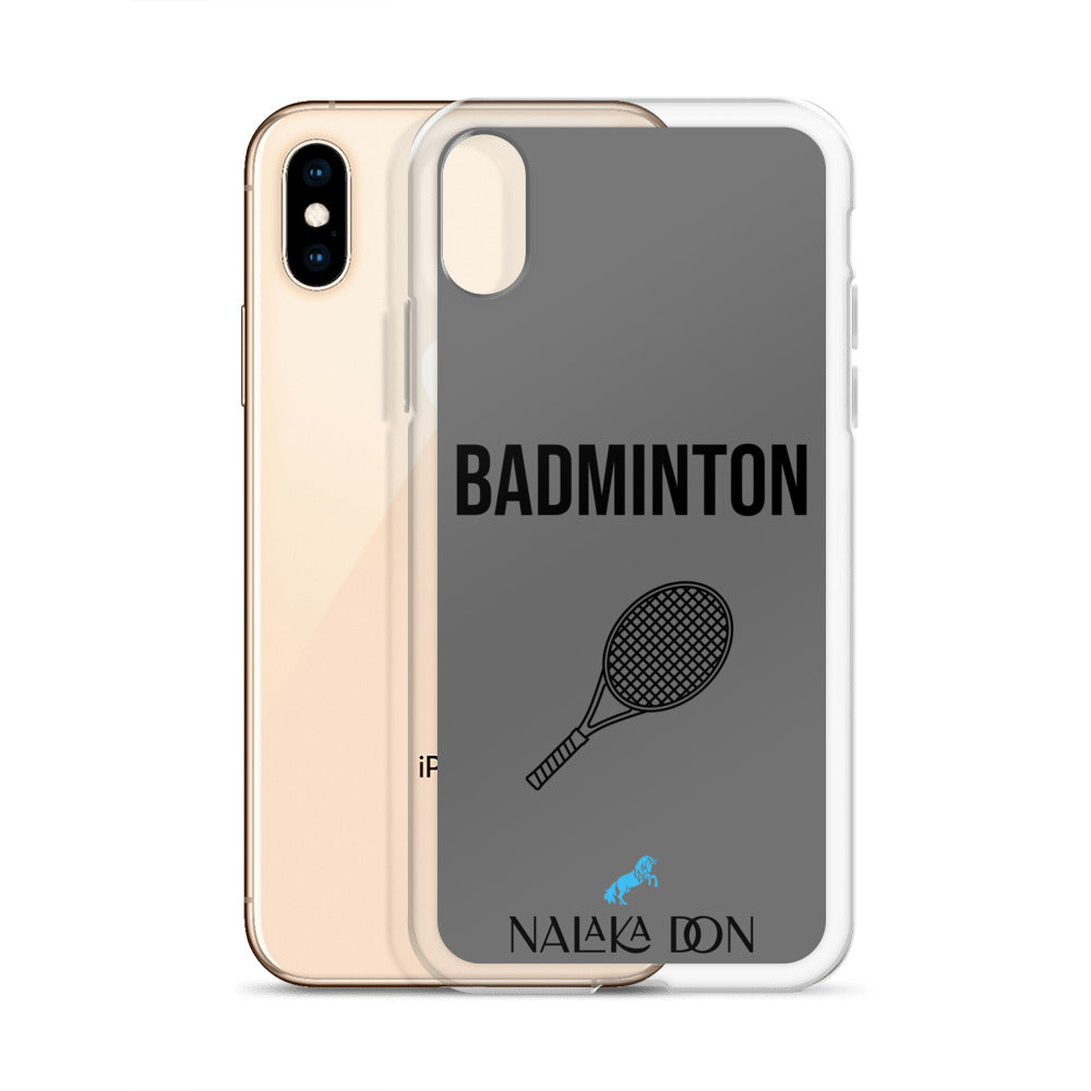 Badminton - Clear Case for iPhone®