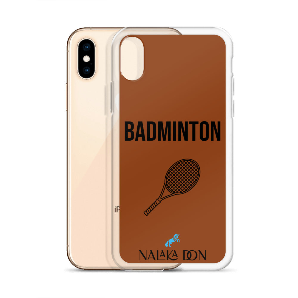 Badminton - Clear Case for iPhone®