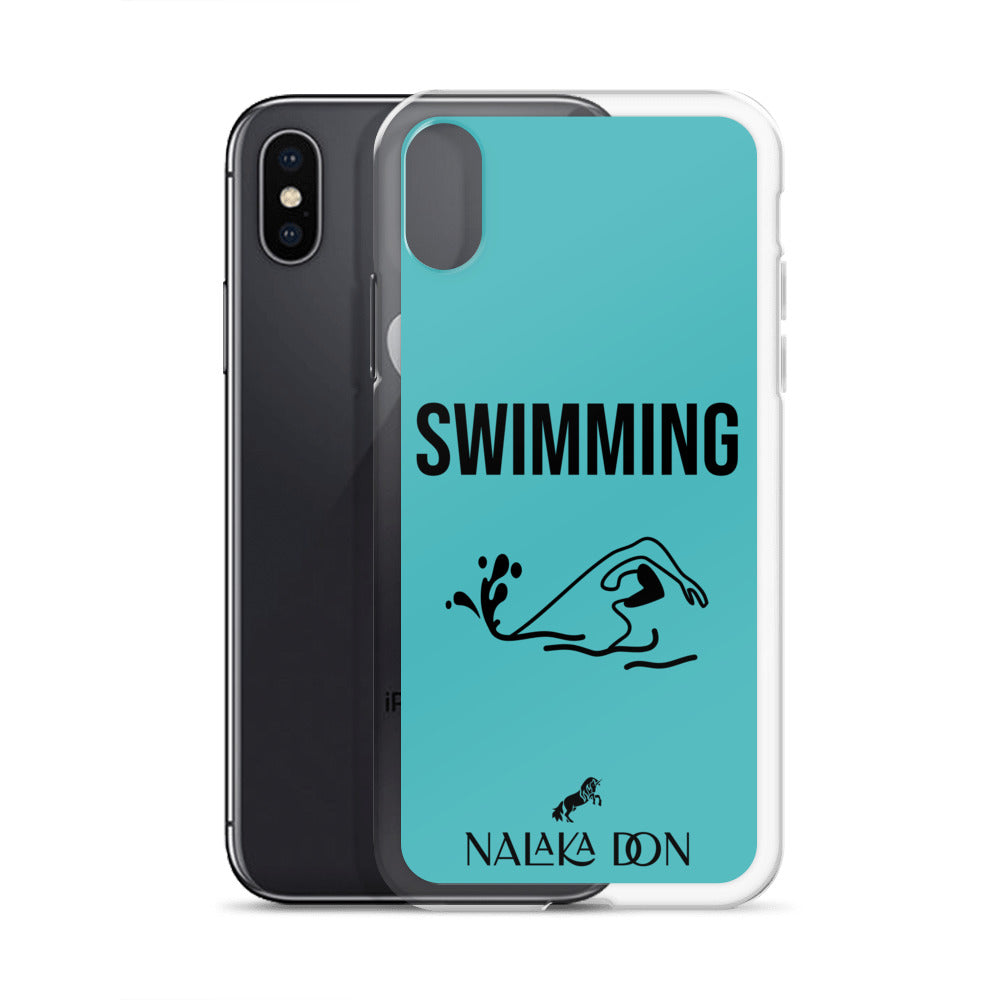 Swimming - Clear Case for iPhone®