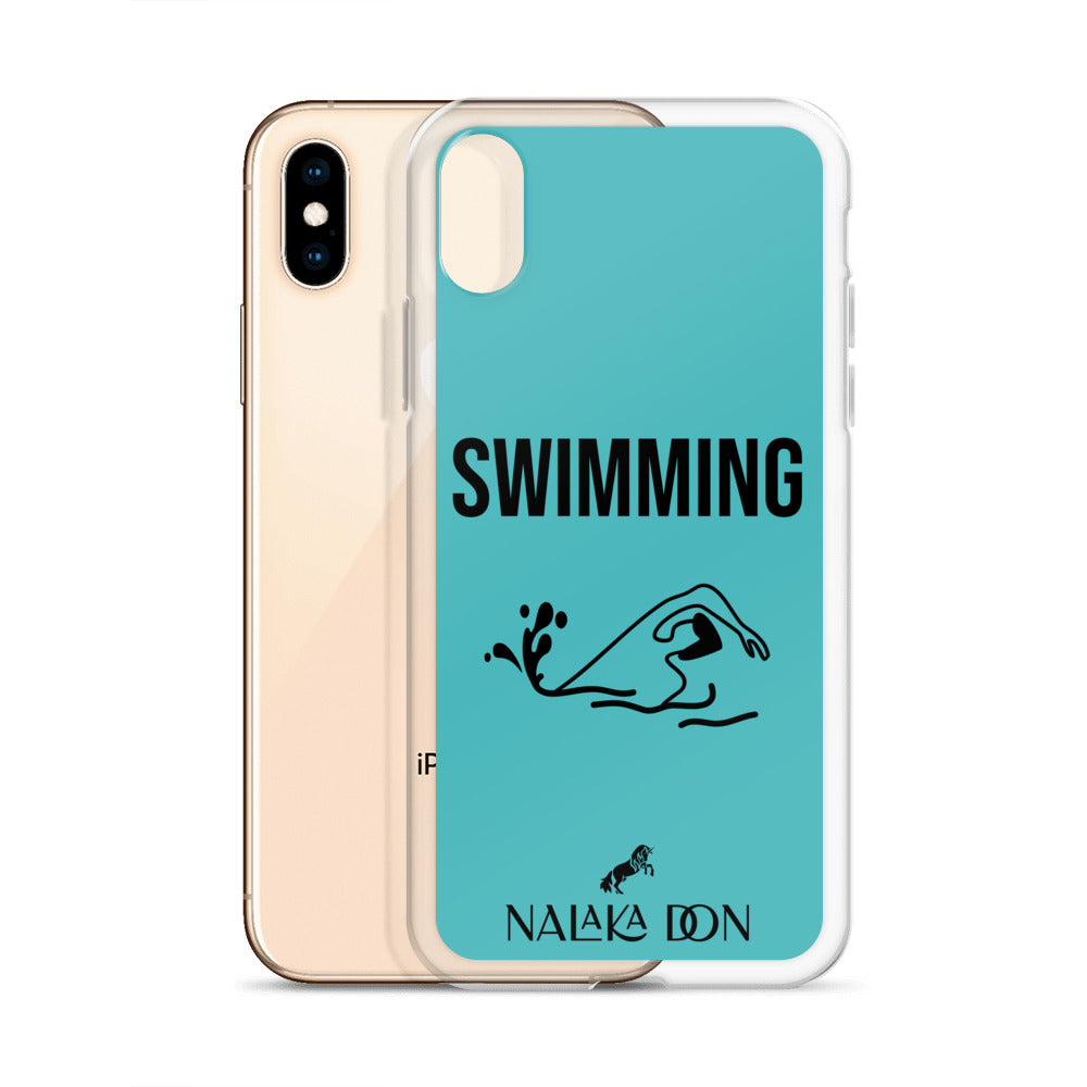 Swimming - Clear Case for iPhone®