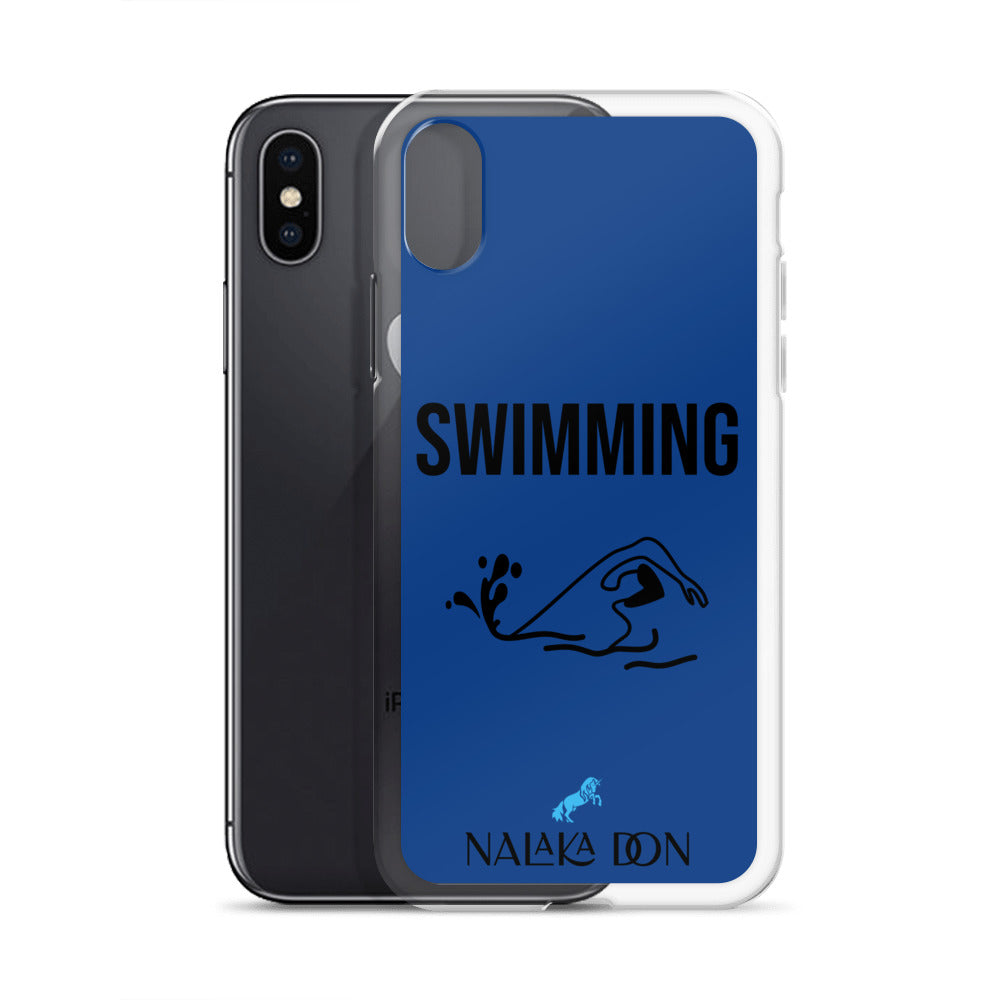 Swimming - Clear Case for iPhone®