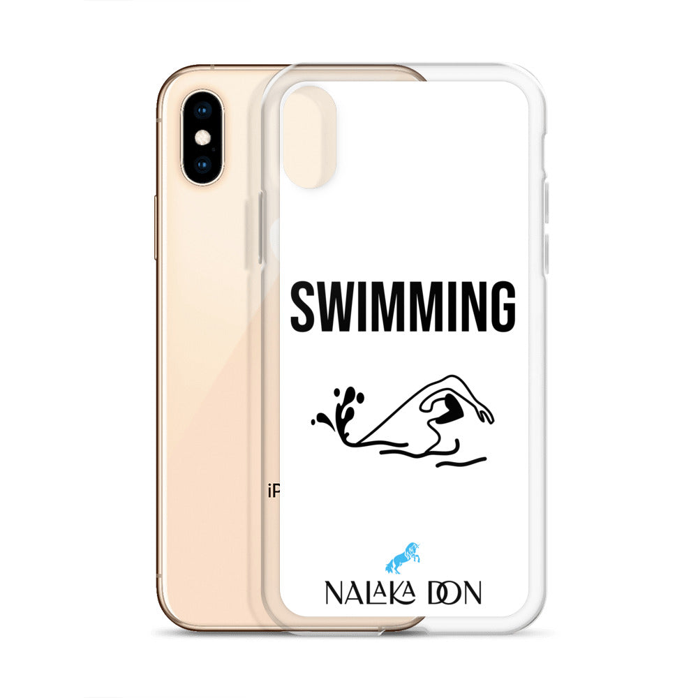 Swimming - Clear Case for iPhone®