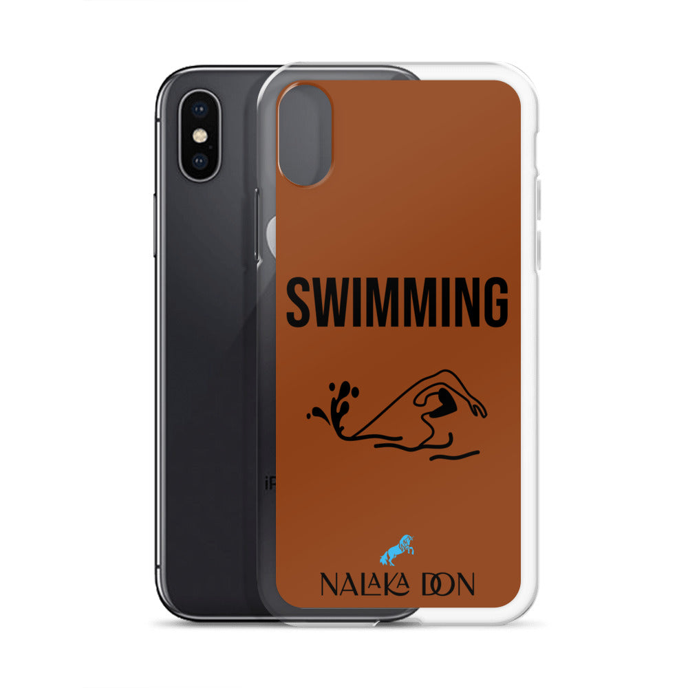 Swimming - Clear Case for iPhone®