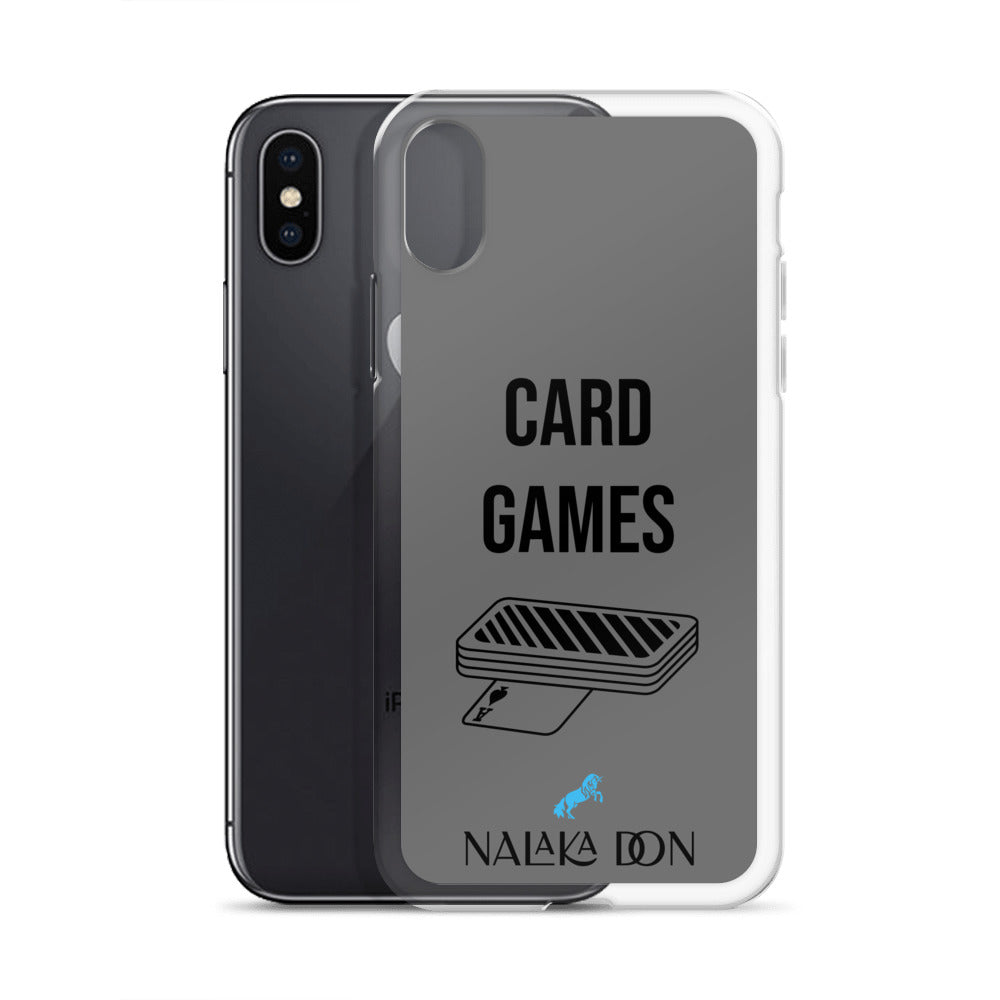 Card Games - Clear Case for iPhone®