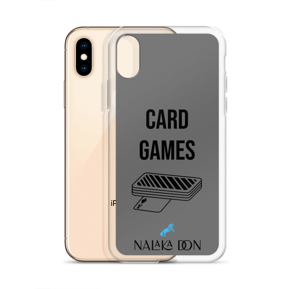 Card Games - Clear Case for iPhone®