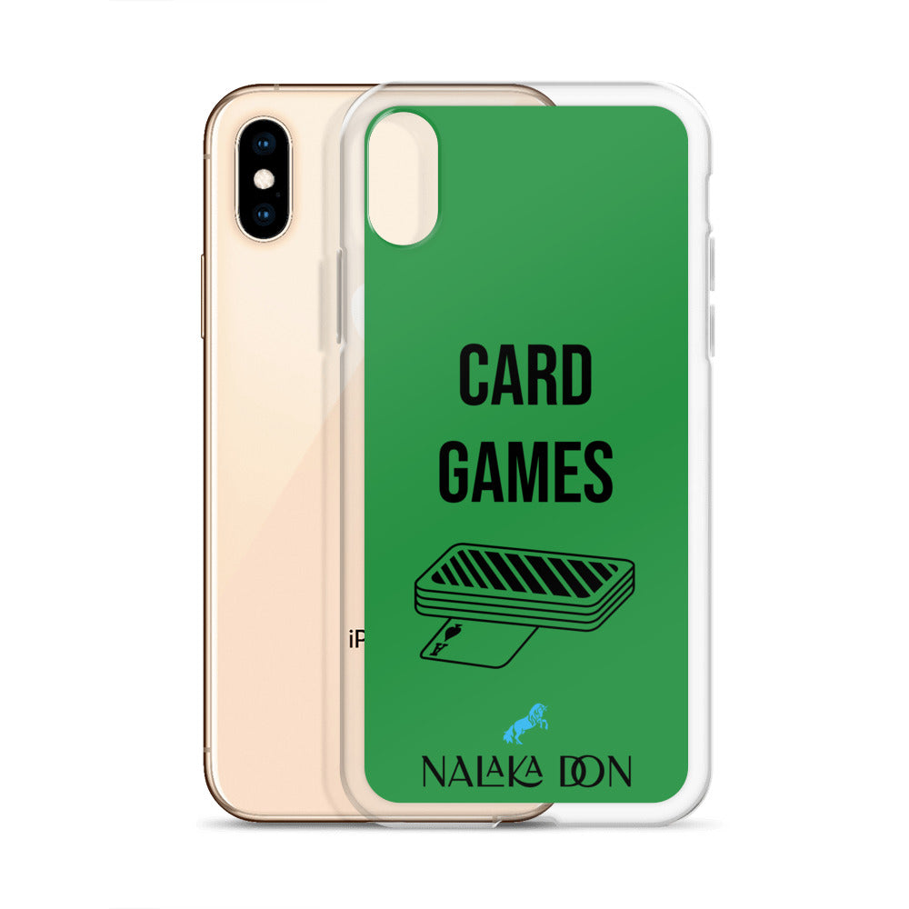Card Games - Clear Case for iPhone®