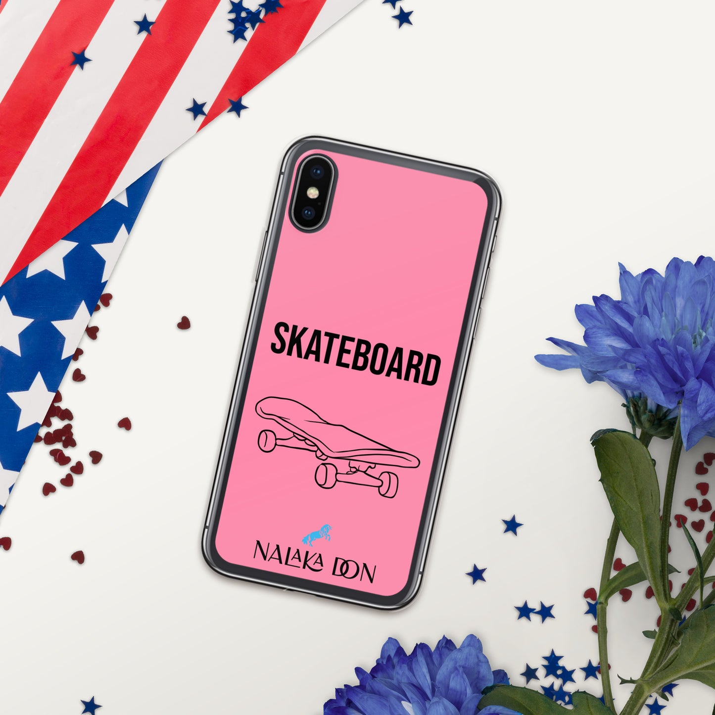 Skateboard - Clear Case for iPhone®
