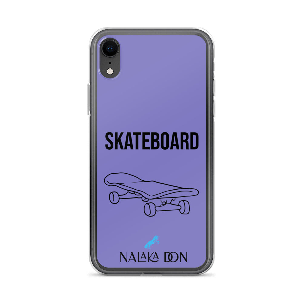 Skateboard - Clear Case for iPhone®