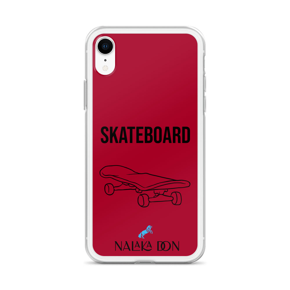 Skateboard - Clear Case for iPhone®