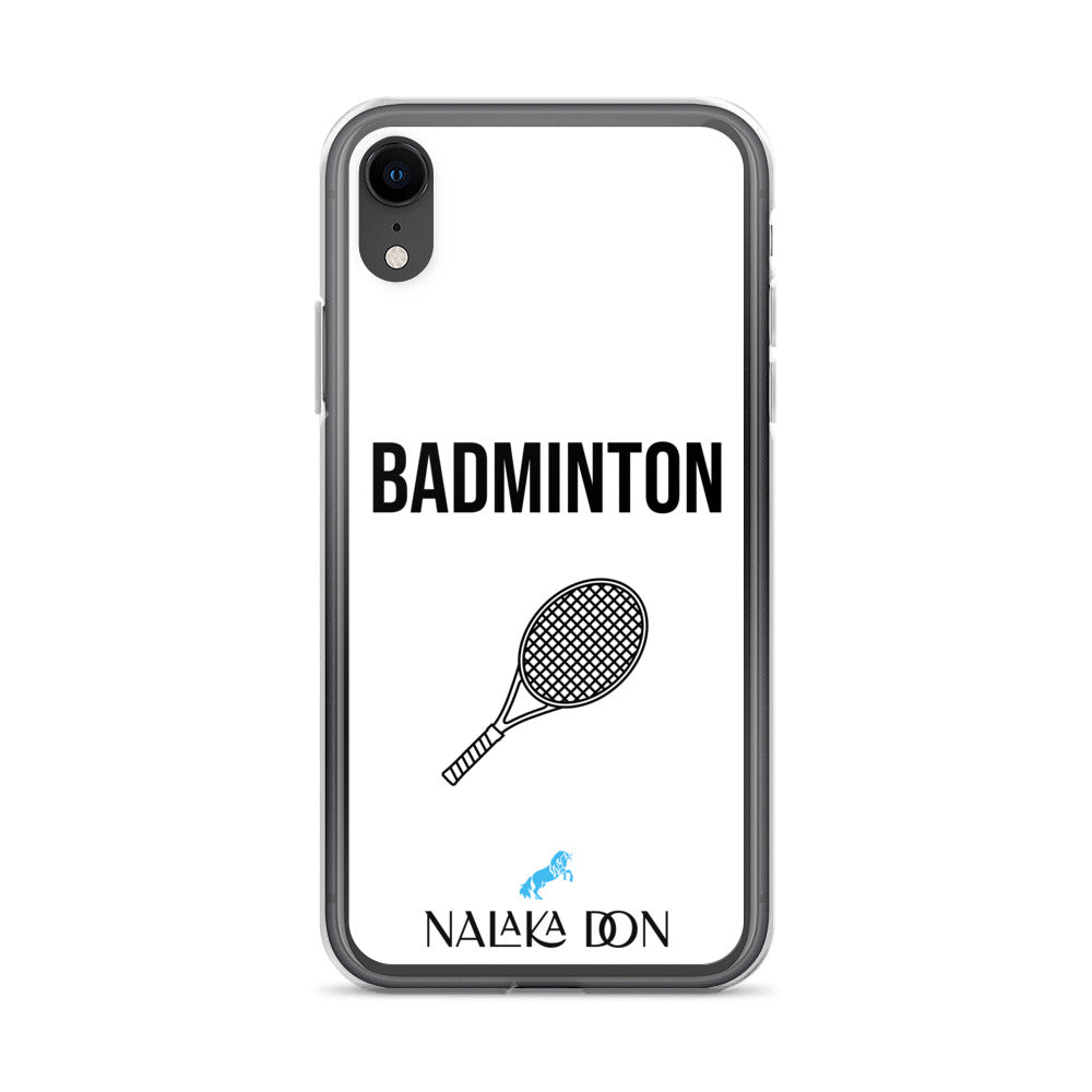 Badminton - Clear Case for iPhone®