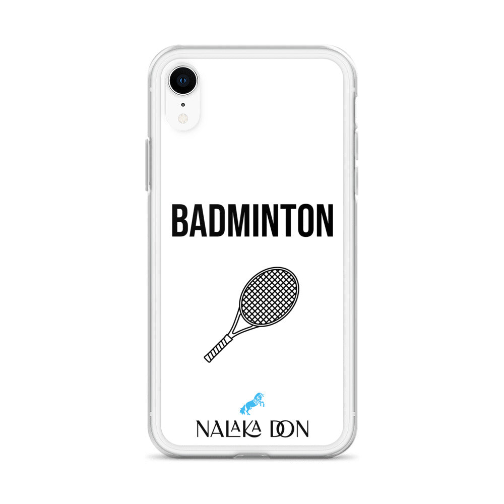 Badminton - Clear Case for iPhone®