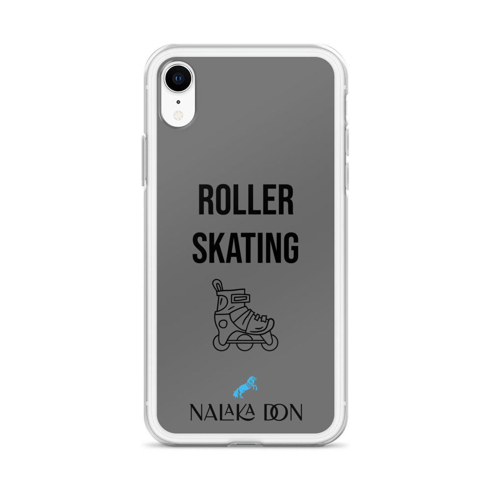 Roller Skating - Clear Case for iPhone®
