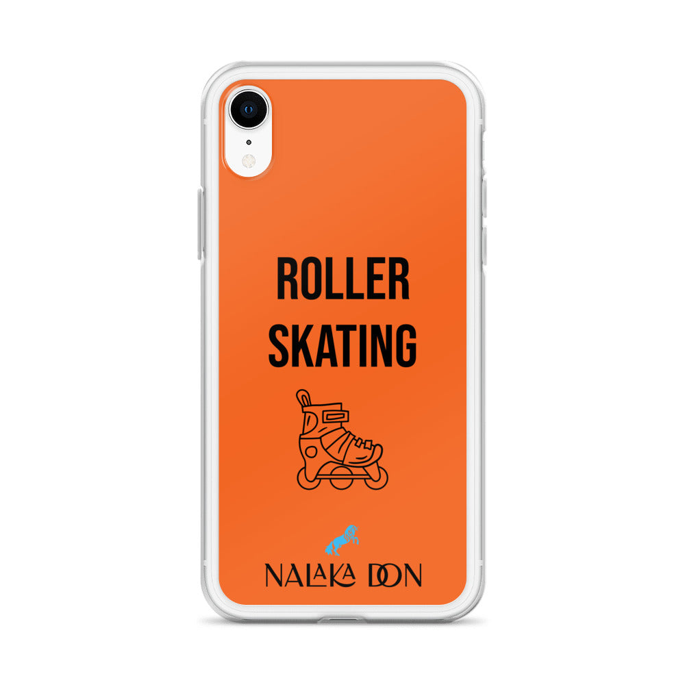 Roller Skating - Clear Case for iPhone®