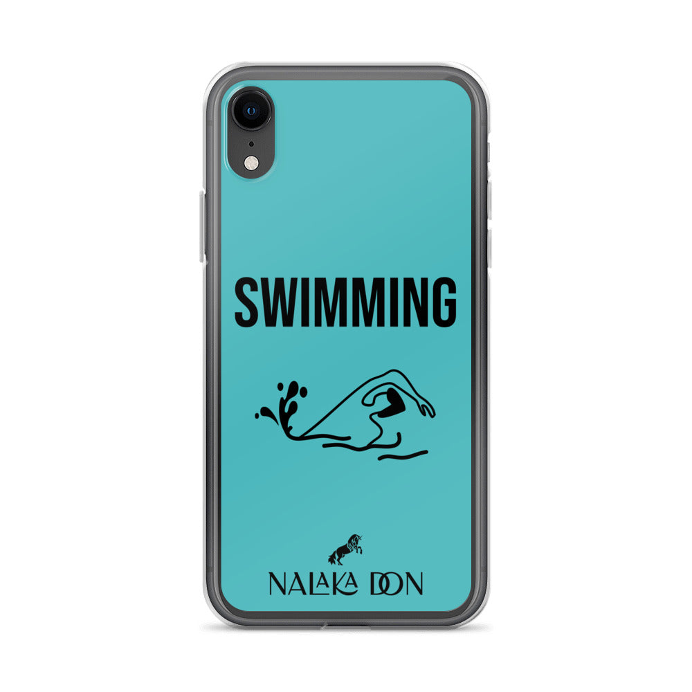 Swimming - Clear Case for iPhone®