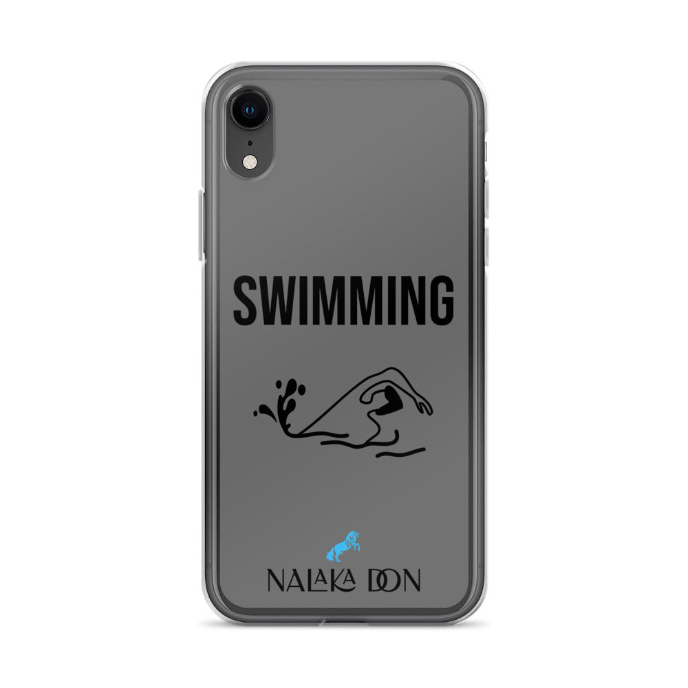 Swimming - Clear Case for iPhone®