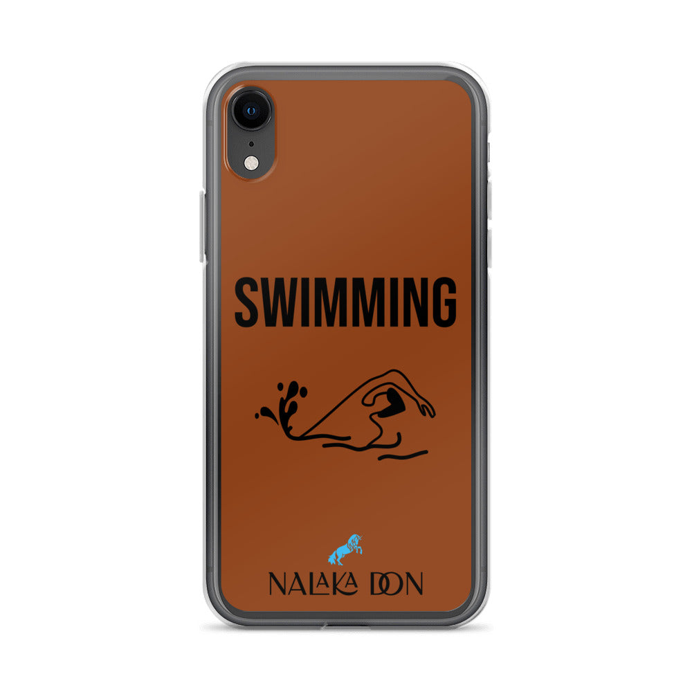 Swimming - Clear Case for iPhone®