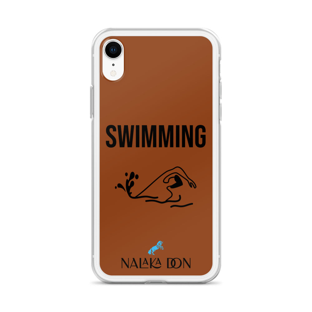 Swimming - Clear Case for iPhone®