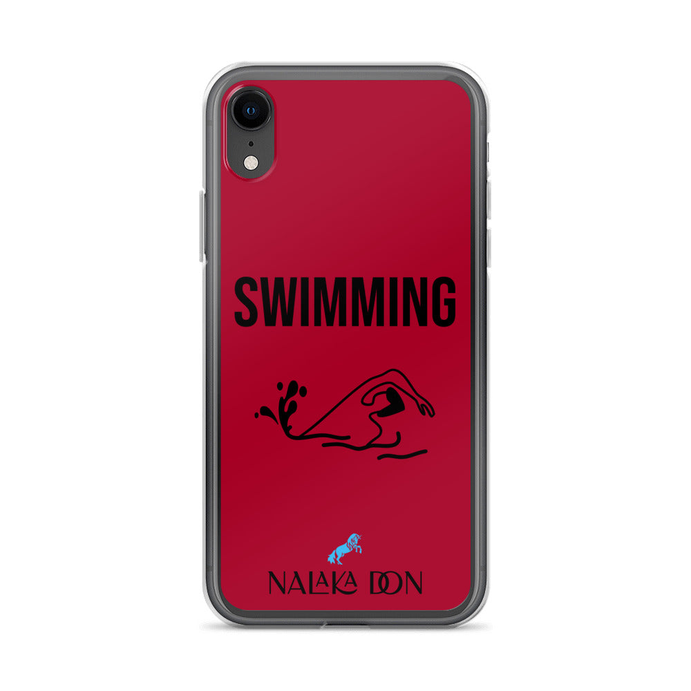Swimming - Clear Case for iPhone®