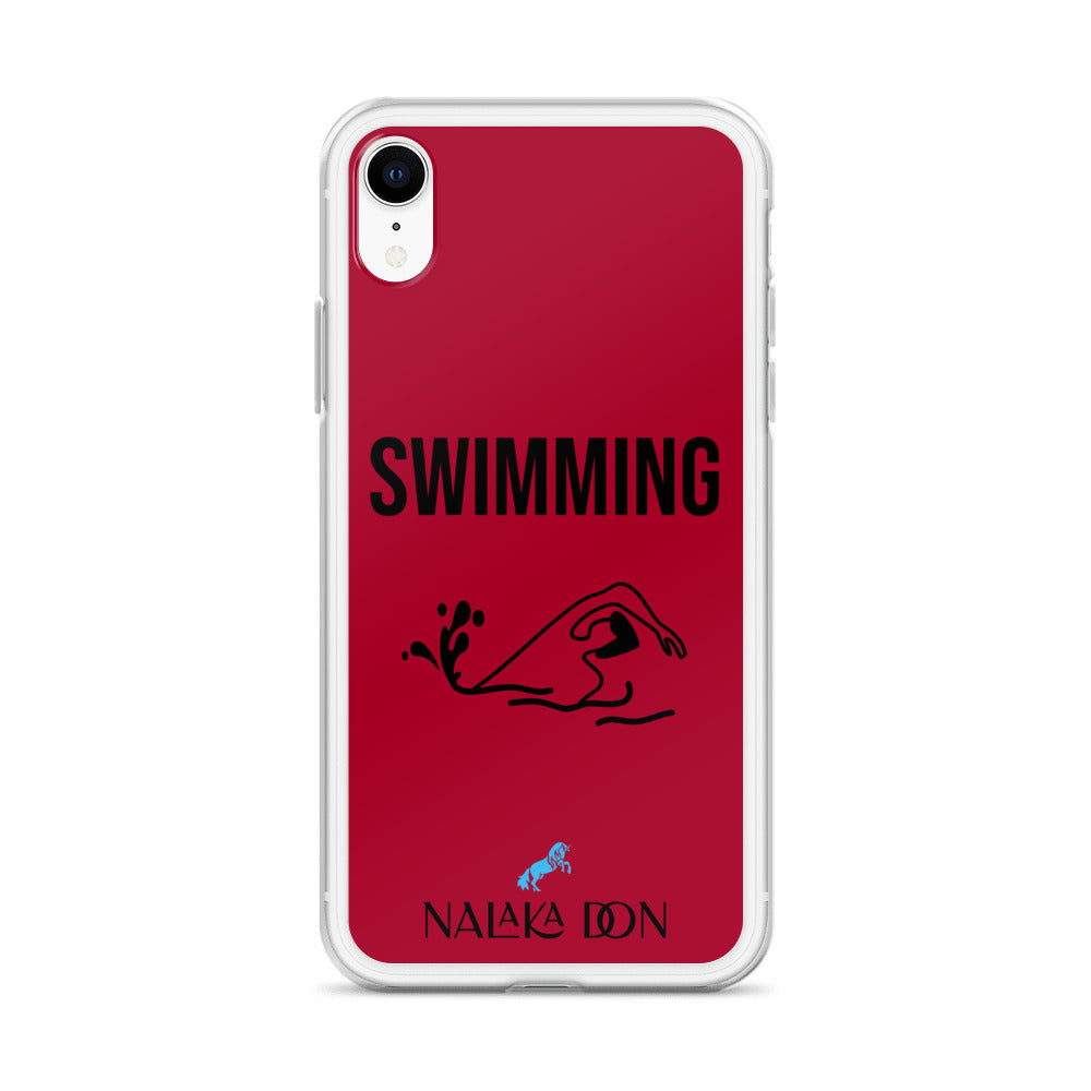 Swimming - Clear Case for iPhone®