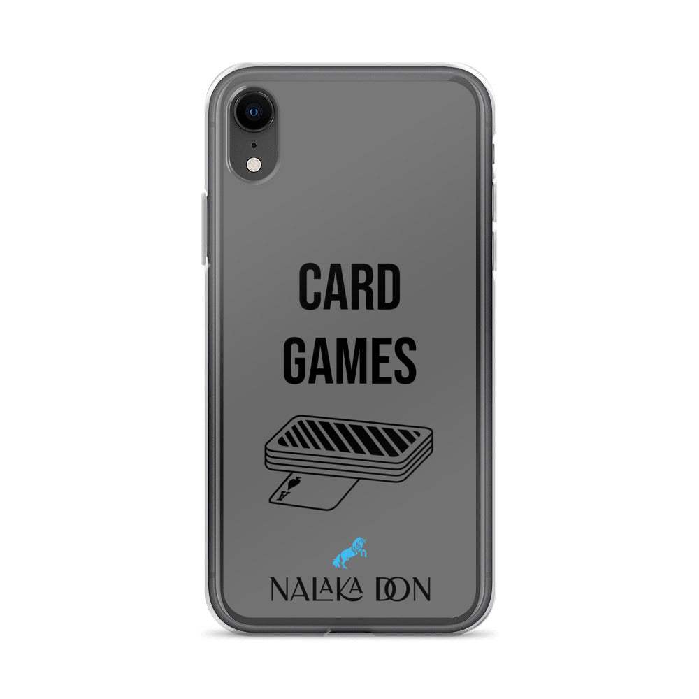 Card Games - Clear Case for iPhone®
