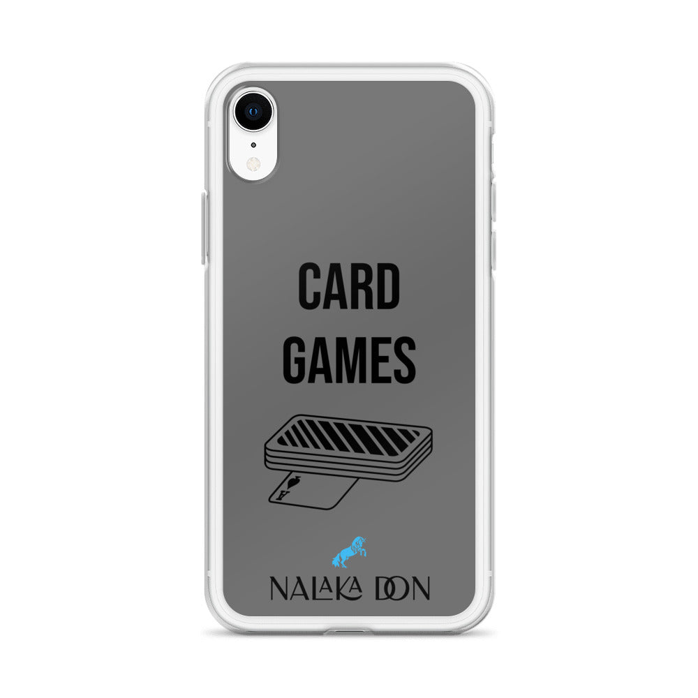 Card Games - Clear Case for iPhone®