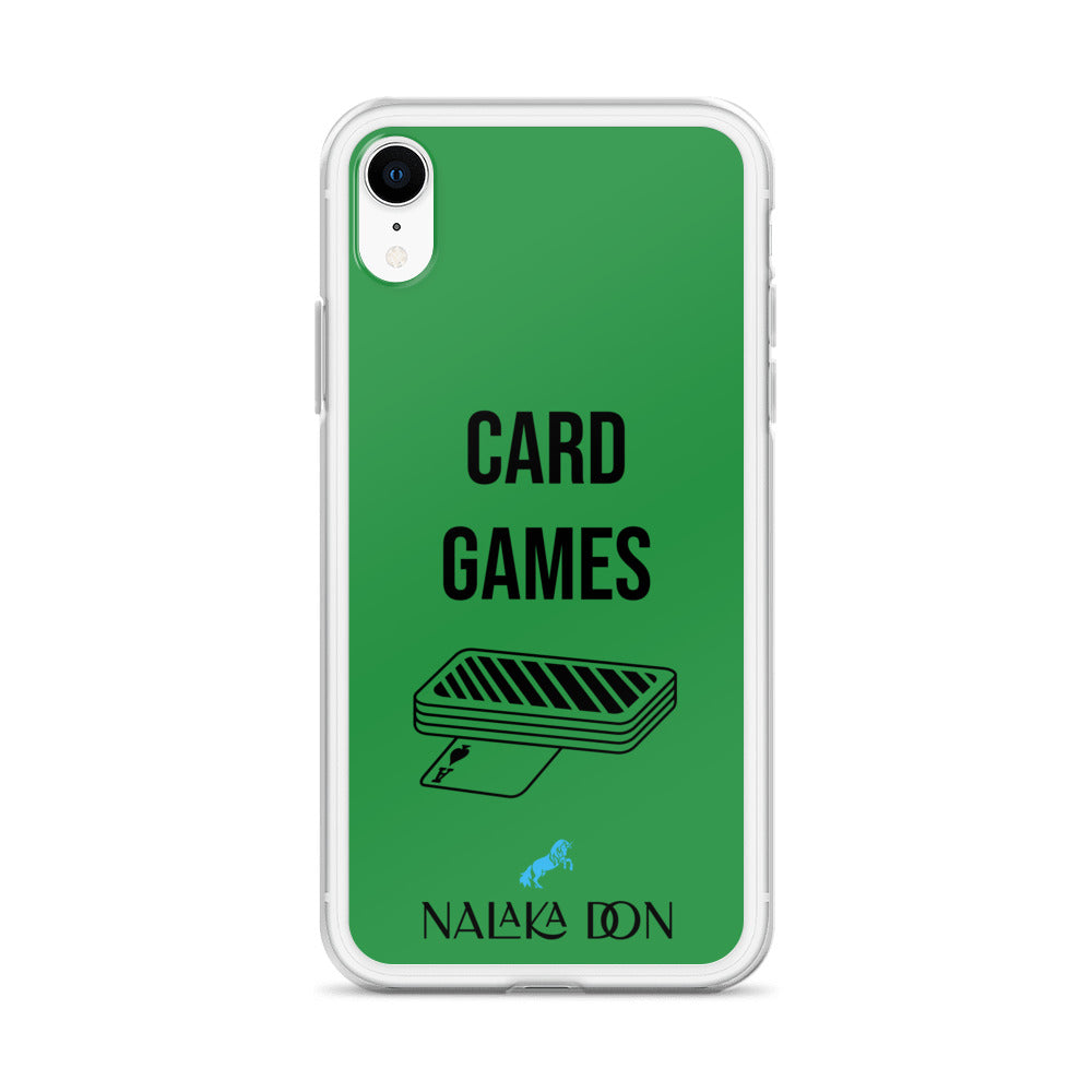 Card Games - Clear Case for iPhone®