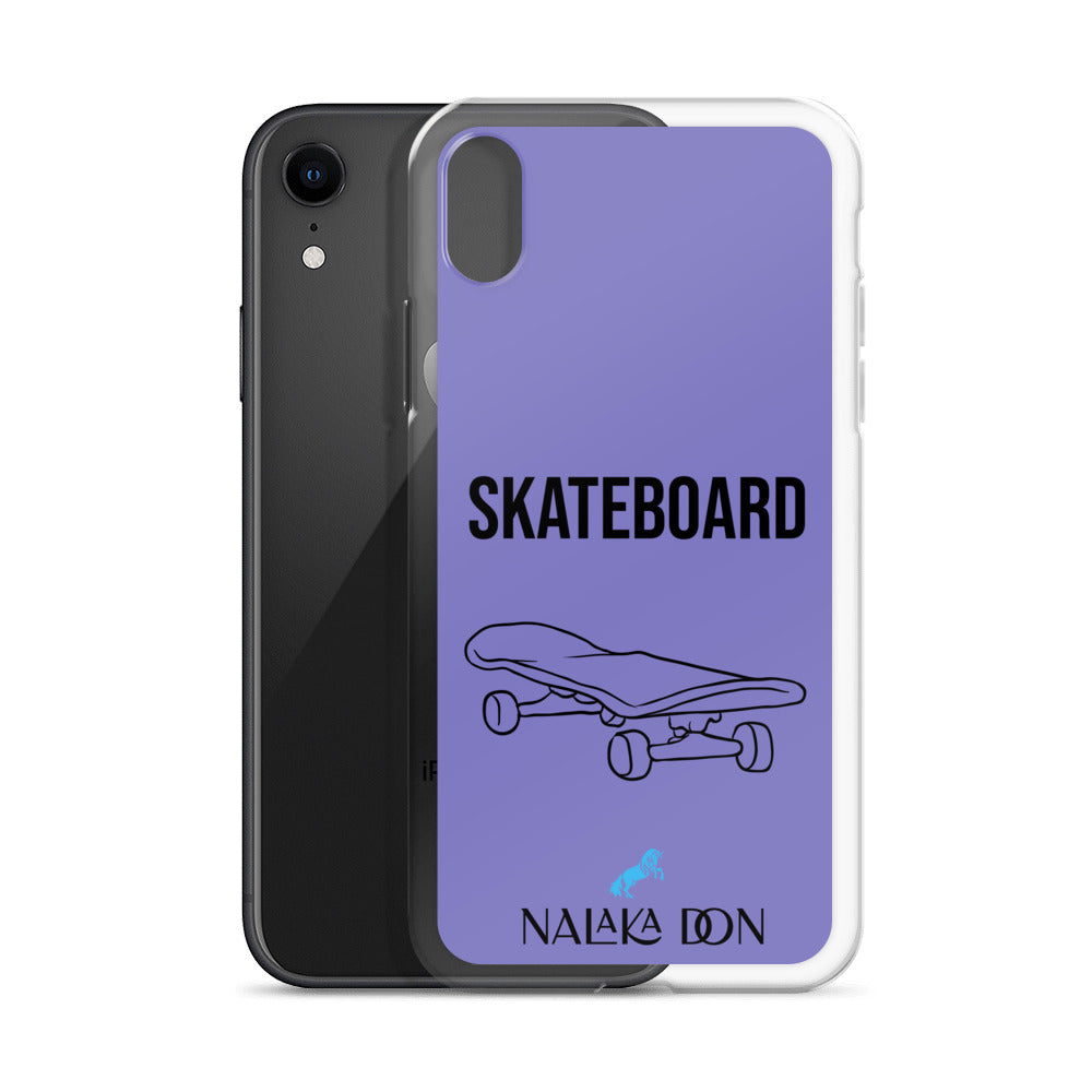 Skateboard - Clear Case for iPhone®