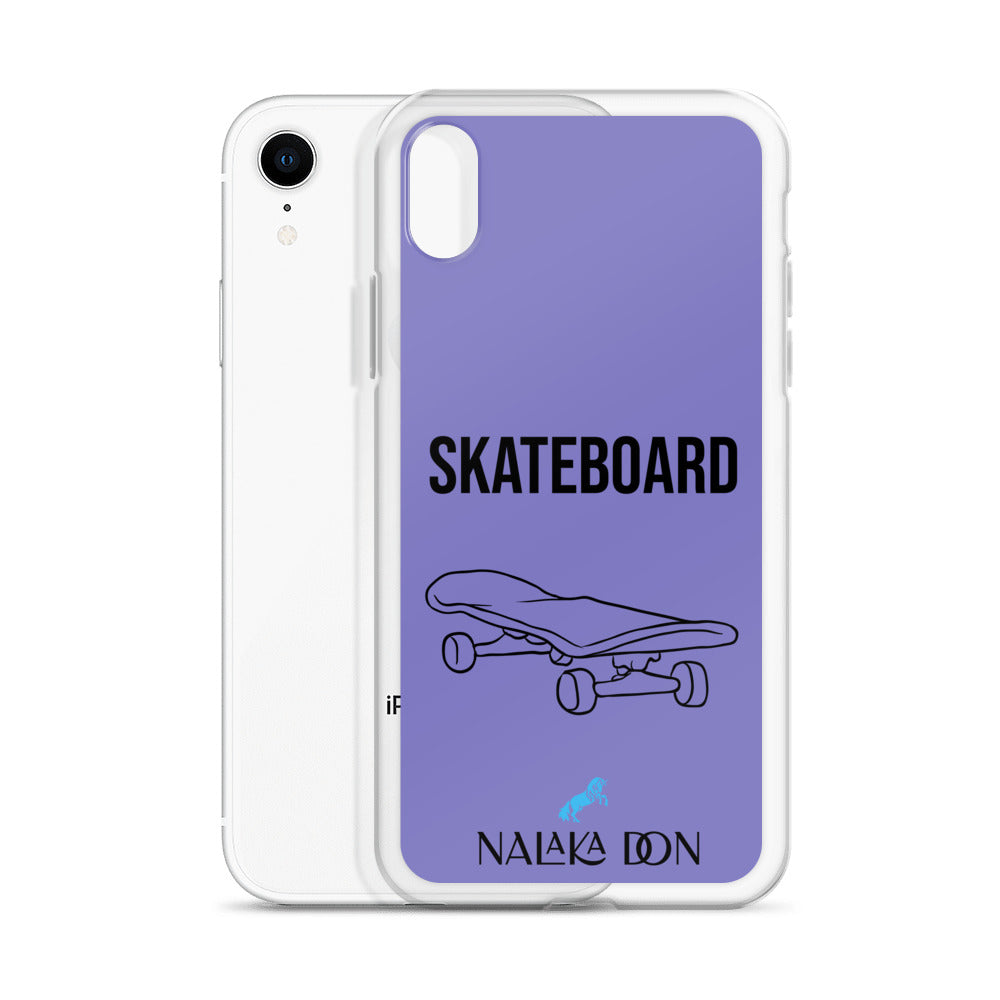 Skateboard - Clear Case for iPhone®