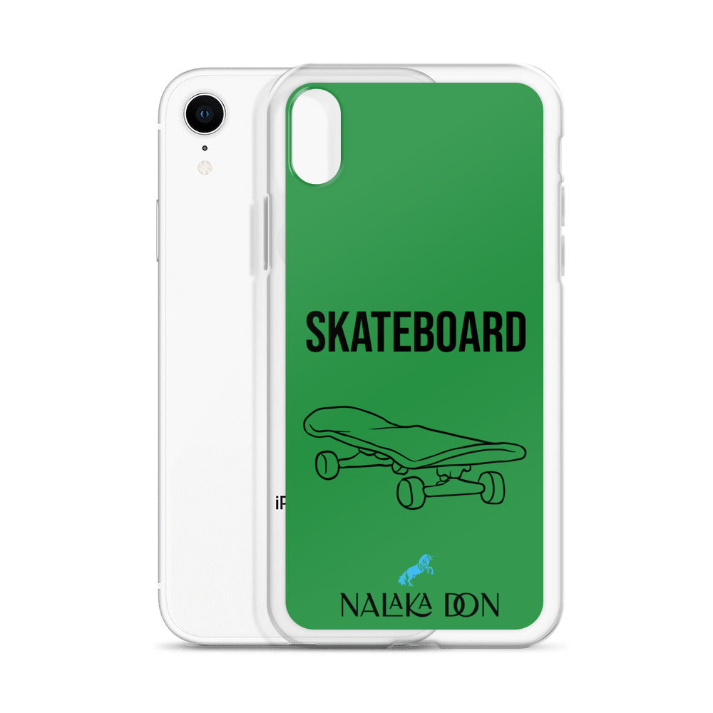 Skateboard - Clear Case for iPhone®