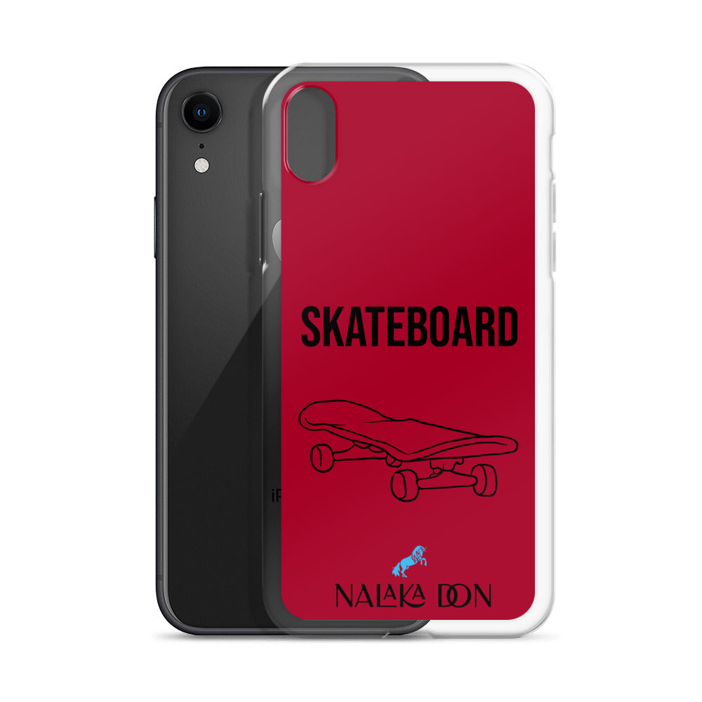 Skateboard - Clear Case for iPhone®