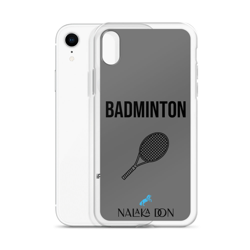 Badminton - Clear Case for iPhone®