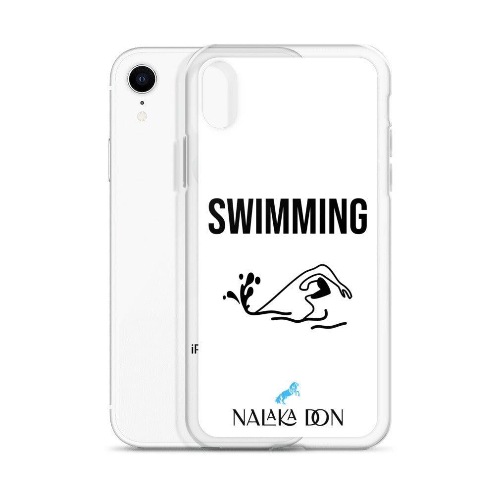 Swimming - Clear Case for iPhone®