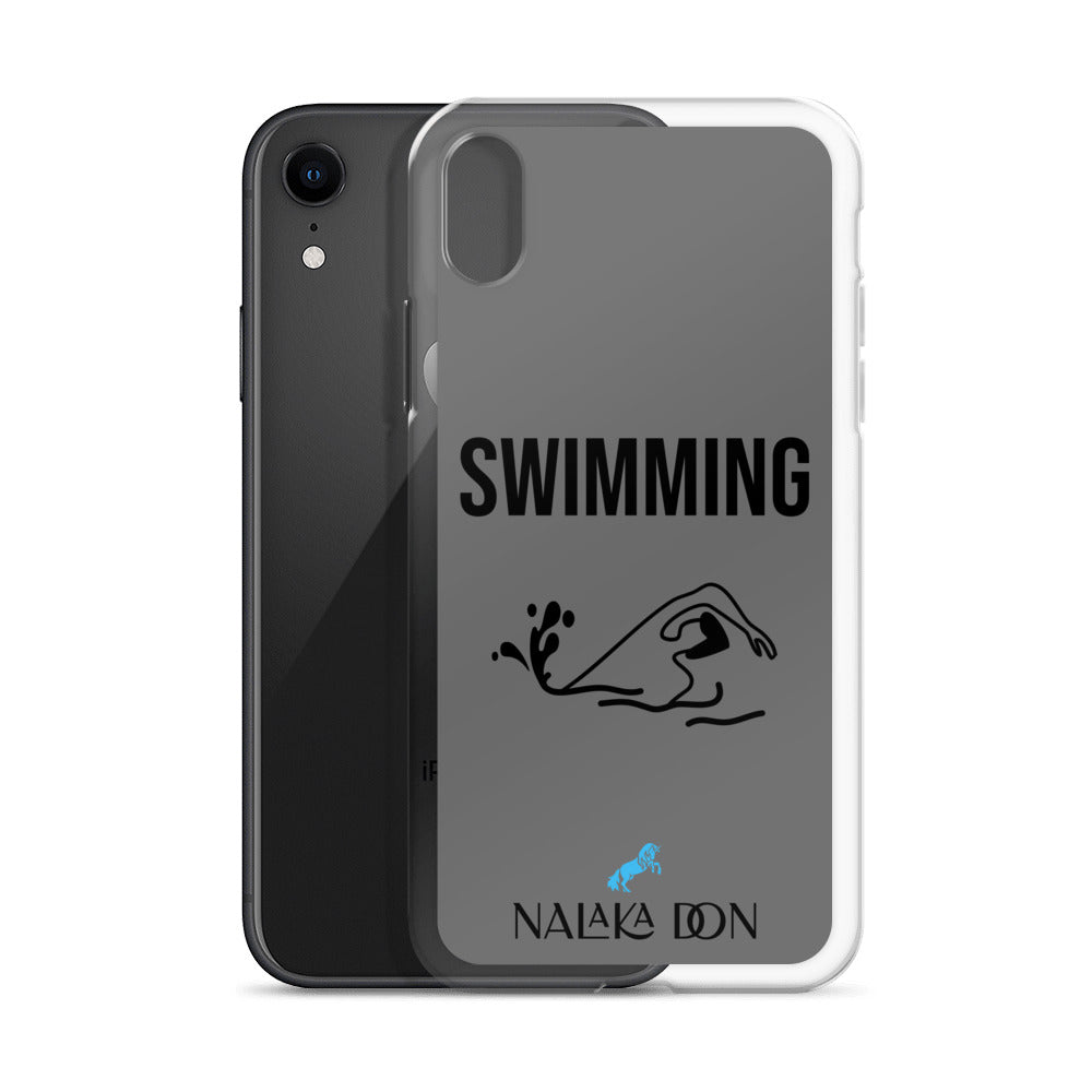Swimming - Clear Case for iPhone®
