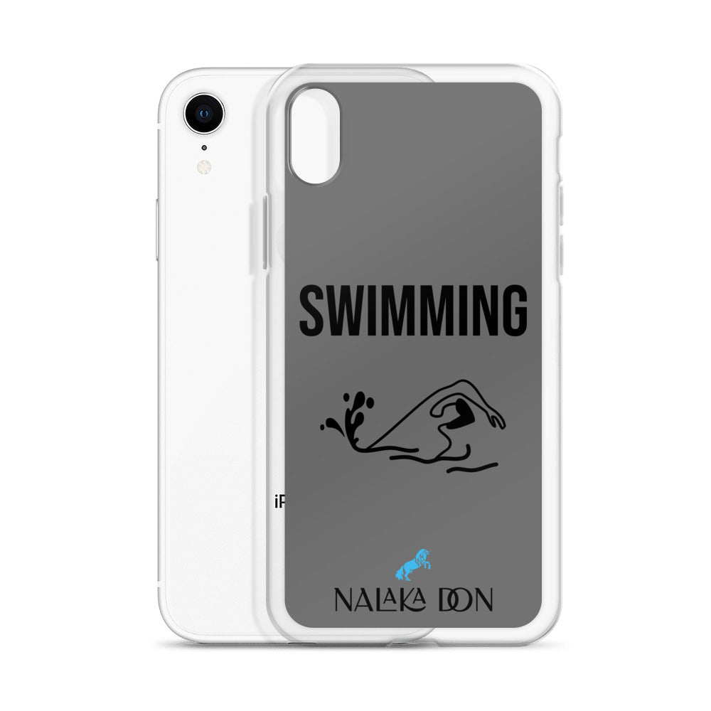 Swimming - Clear Case for iPhone®