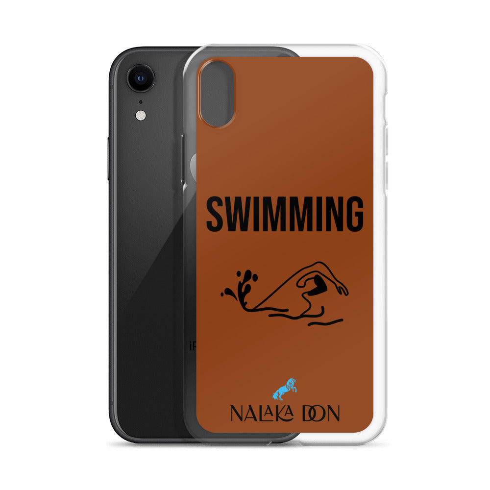Swimming - Clear Case for iPhone®