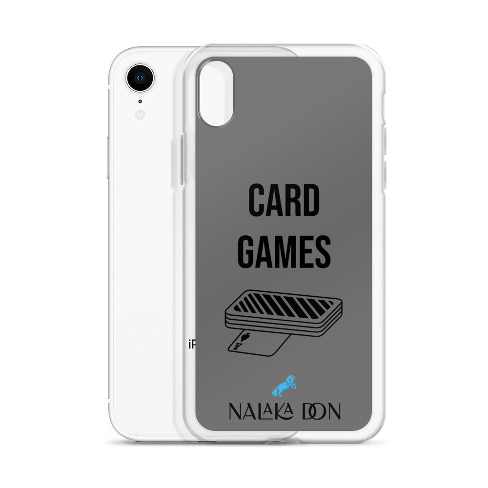 Card Games - Clear Case for iPhone®