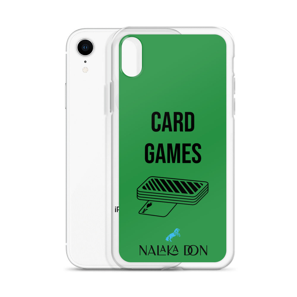 Card Games - Clear Case for iPhone®
