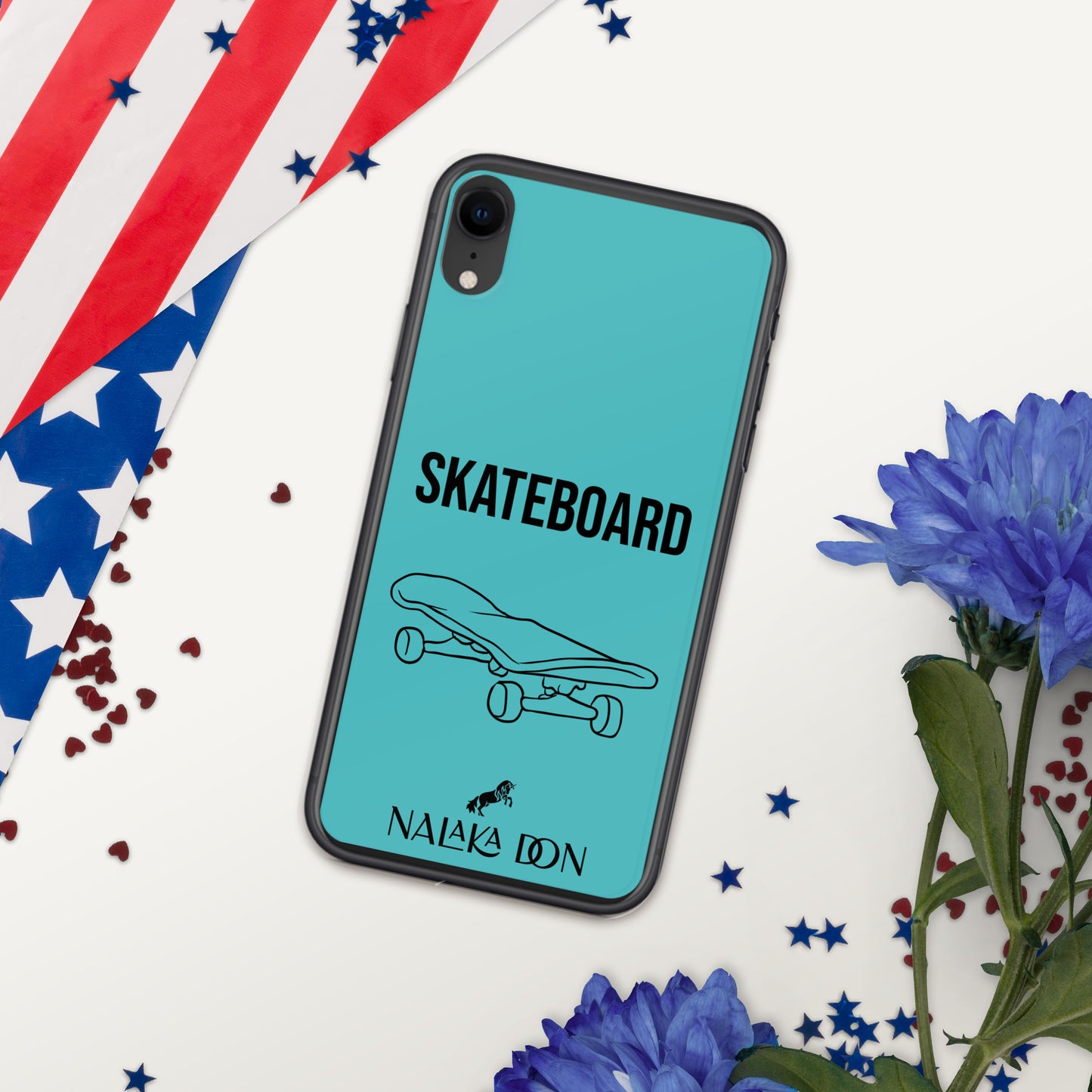 Skateboard - Clear Case for iPhone®