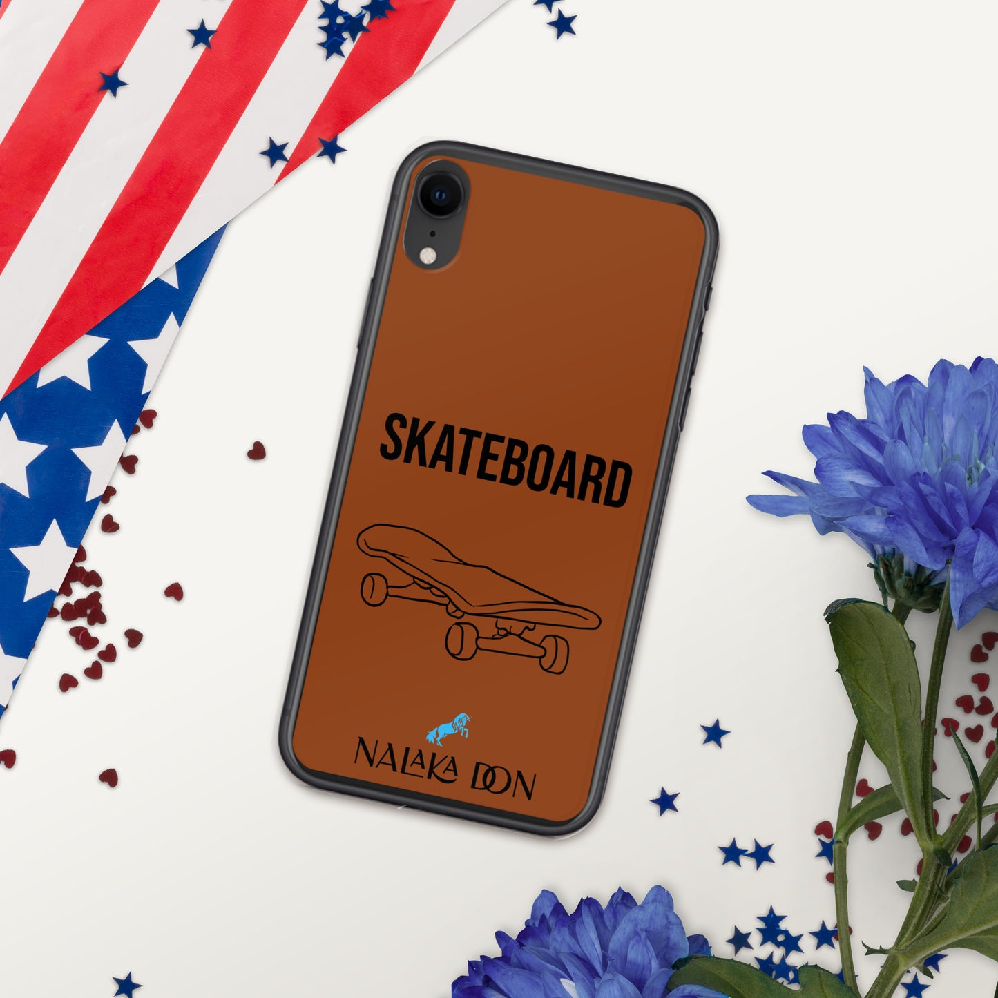 Skateboard - Clear Case for iPhone®