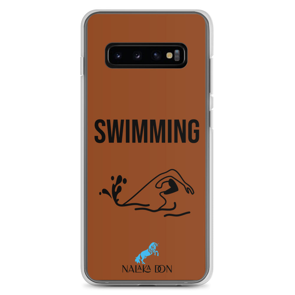 Swimming - Clear Case for Samsung®