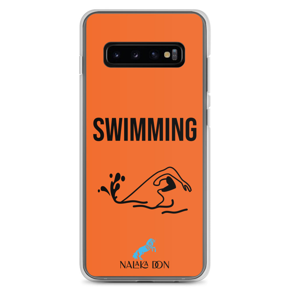 Swimming - Clear Case for Samsung®