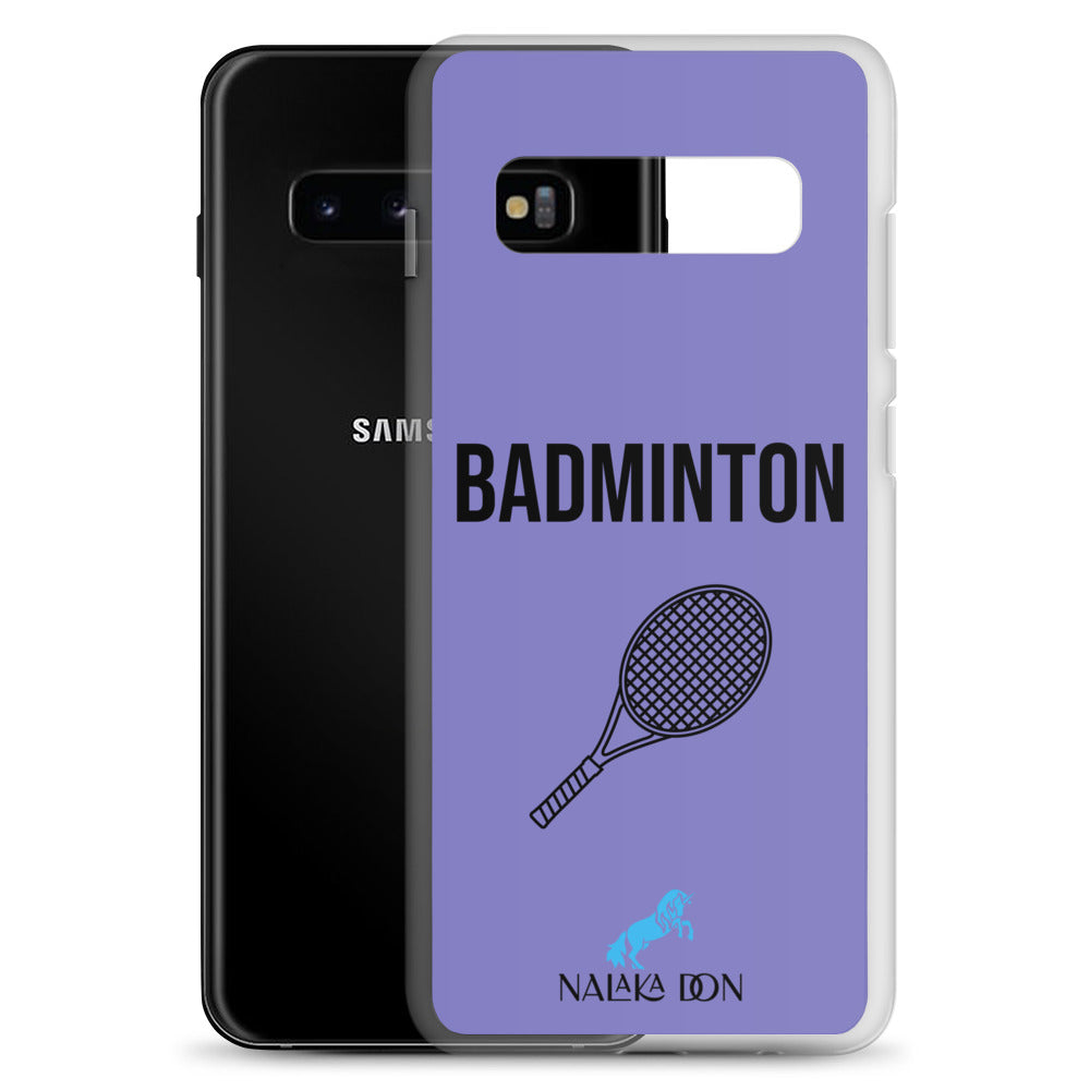 Badminton - Clear Case for Samsung®
