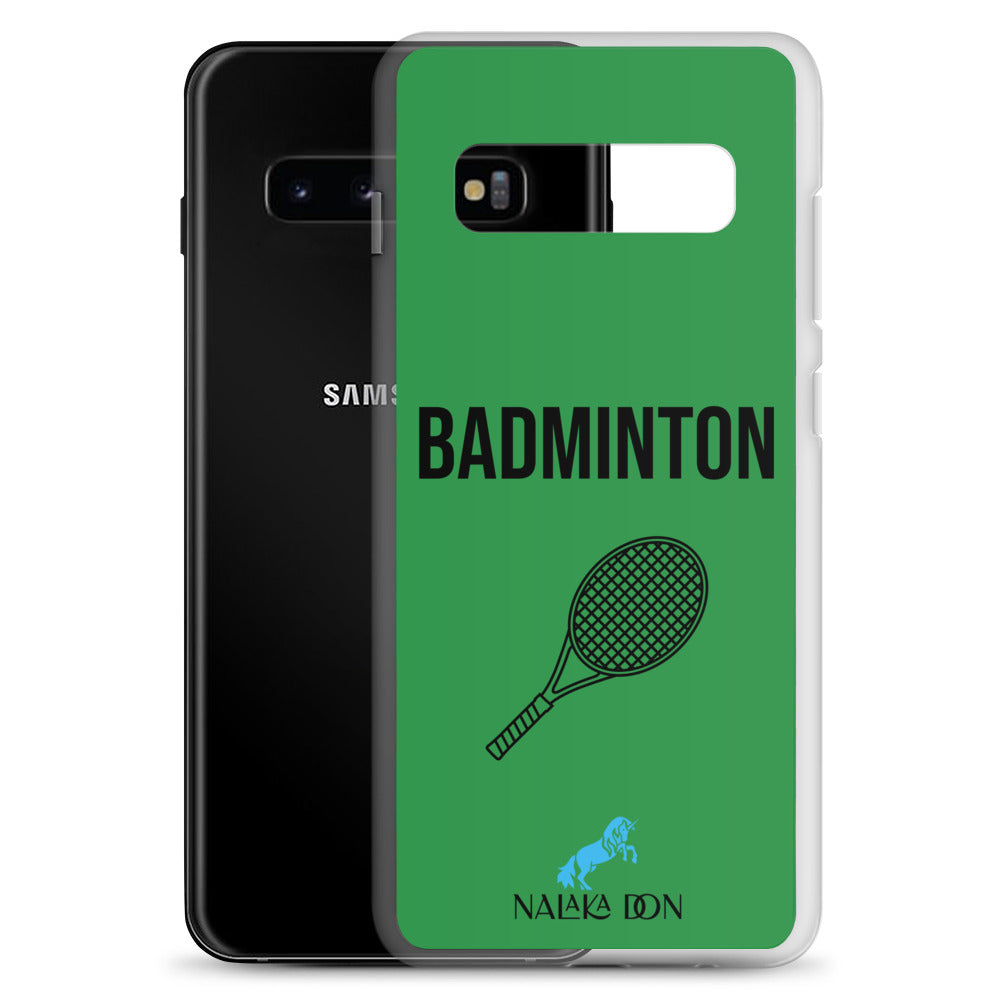 Badminton - Clear Case for Samsung®