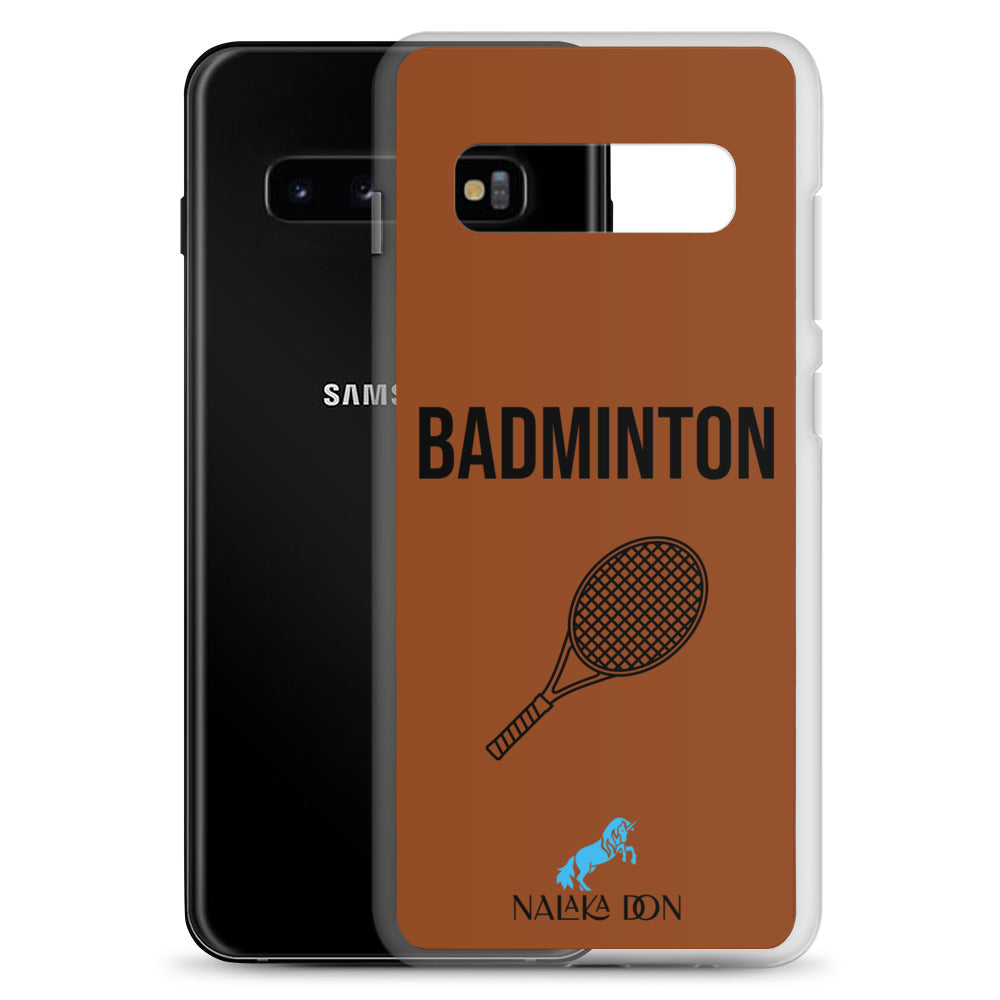 Badminton - Clear Case for Samsung®