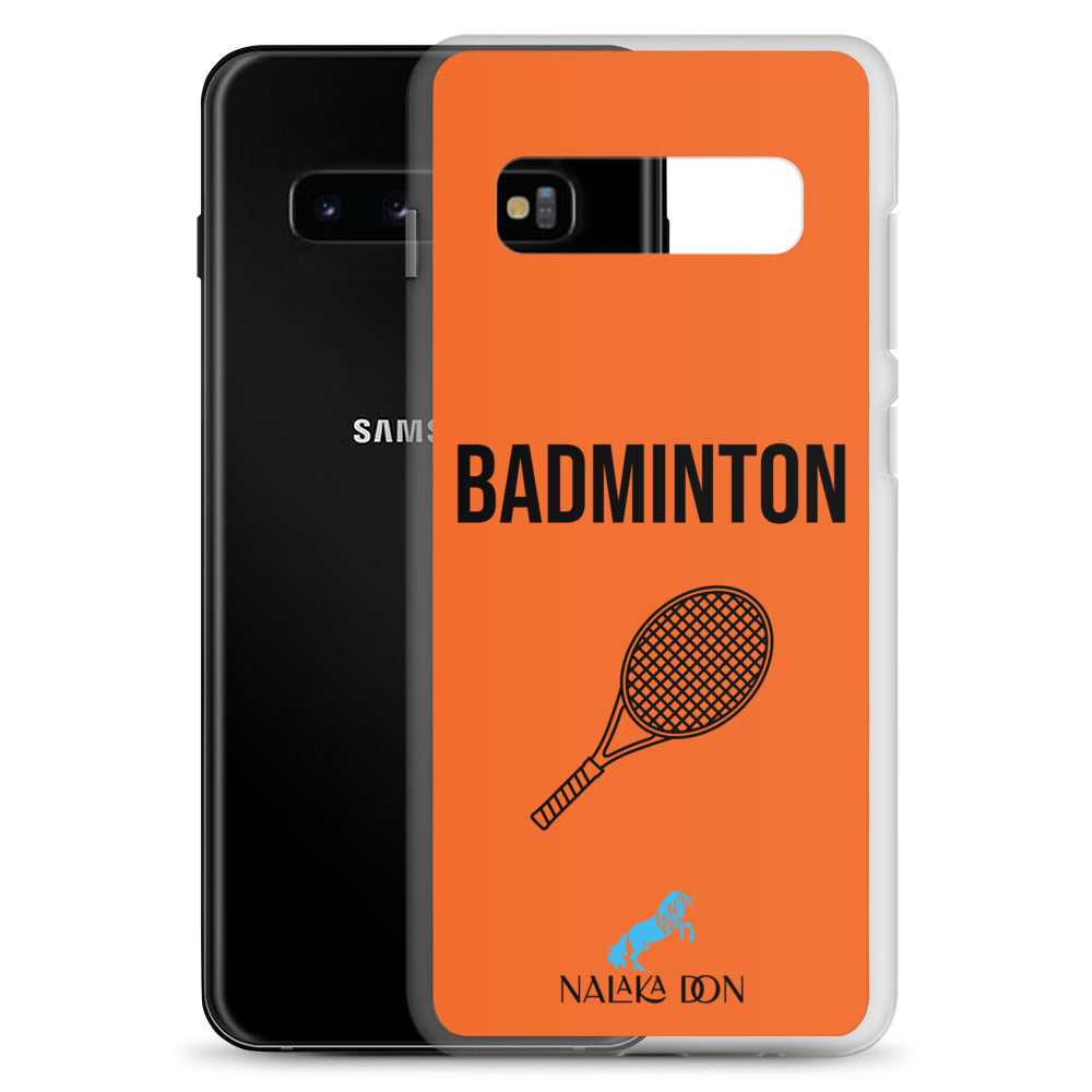 Badminton - Clear Case for Samsung®