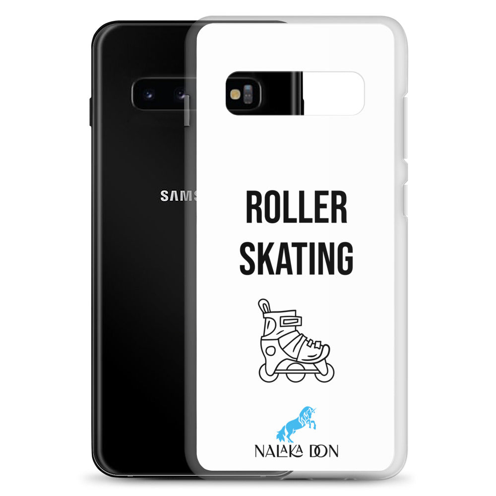 Roller Skating - Clear Case for Samsung®